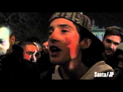 Poesia Violenta - 2X2 - Flame/Purfaz contra Santa/JP