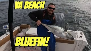 Bluefin Tuna Fishing off Virginia Beach (December 2024)