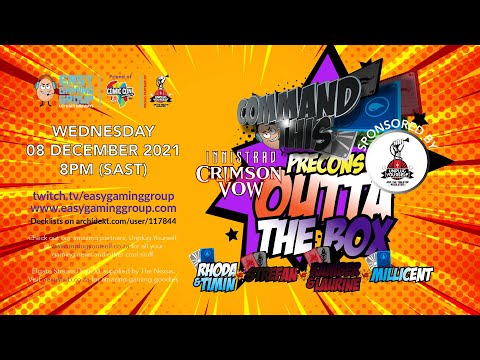 Easy Gaming Group | Command This! 37 | VOW: Millicent v Rhoda & Timin v Kamber & Laurine v Strefan