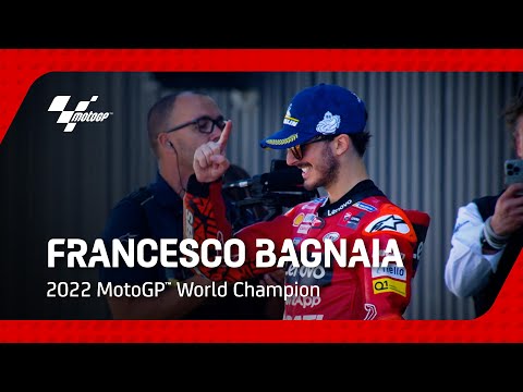 2022年のMotoGPチャンピオンを獲得したフランセスコ・バニャイア（ドカティ）ダイジェスト動画