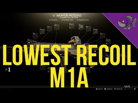 Lowest Recoil M1A - Modding Guide - Escape From Tarkov