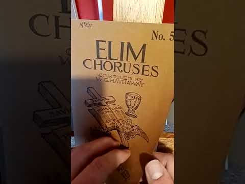 Wounded for me. WG Owens. Elim Choruses no5.