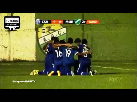 GOLS CSA 2 X O MURICI - ALAGOANO 2017
