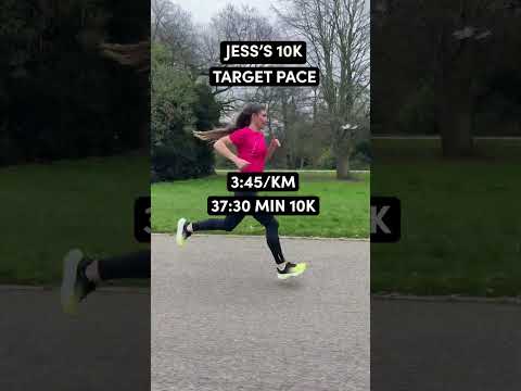 10k Paces In Real Time! 🤯 #running #runchat