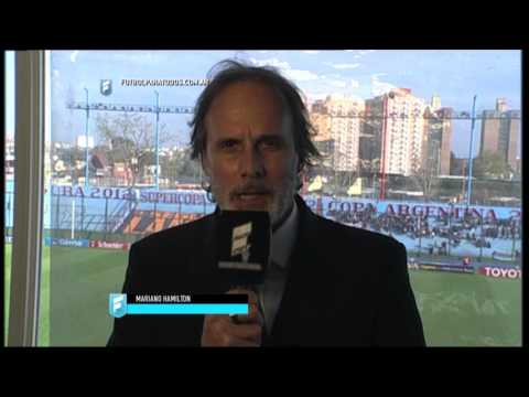El análisis de Mariano Hamilton. Arsenal 2 - Olimpo 1. Fecha 25. Primera División 2015. FPT.