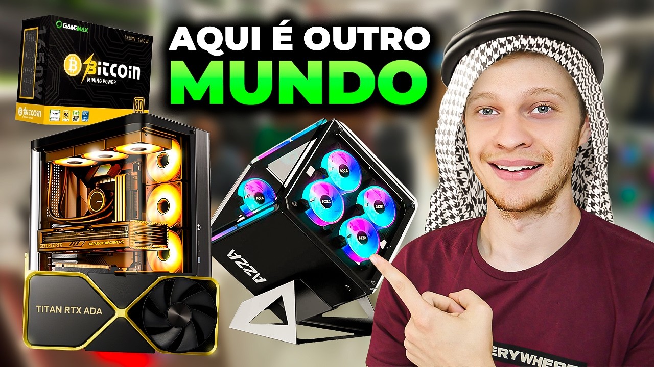 PREÇO DO PC GAMER NOS EMIRADOS ÁRABES! DÁ PARA COMPRAR SEM IMPOSTO?