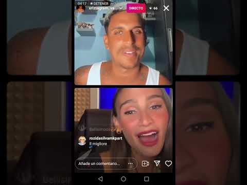 Xriz x Valentina Tioli Directo Instagram Parte 2