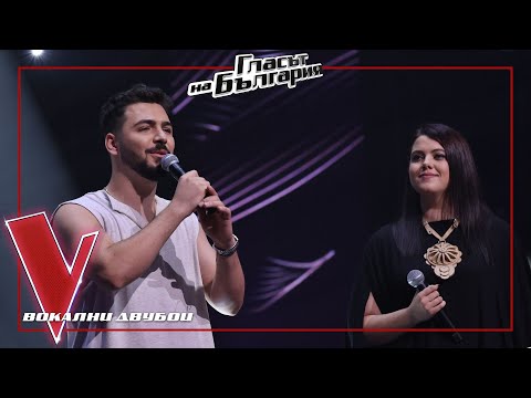 Димитър vs Николина – Девойко мари хубава | Вокални двубои | Гласът на България 2024