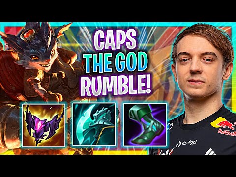CAPS IS A GOD WITH RUMBLE! | G2 Caps Plays Rumble Mid vs K'sante! | Preseason 2023