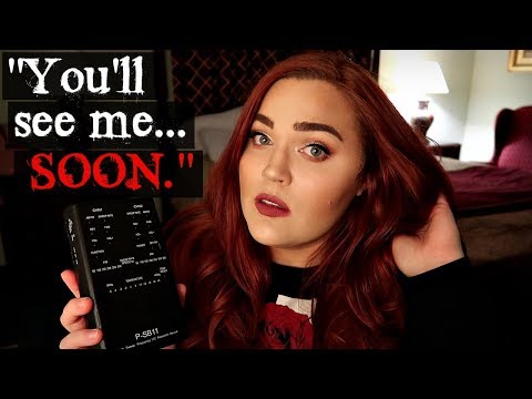 I Used a Spirit Box Radio in a Haunted Hotel and THIS Happened... *SCARY* 1790 Hotel Video