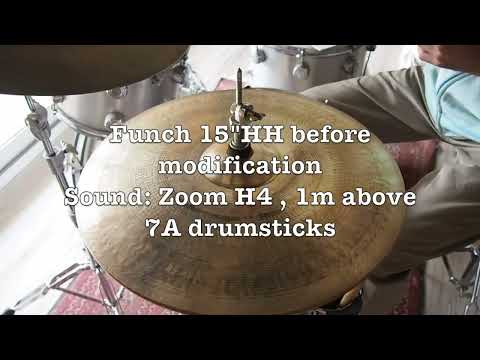 Before and after Funch HH15 Modification