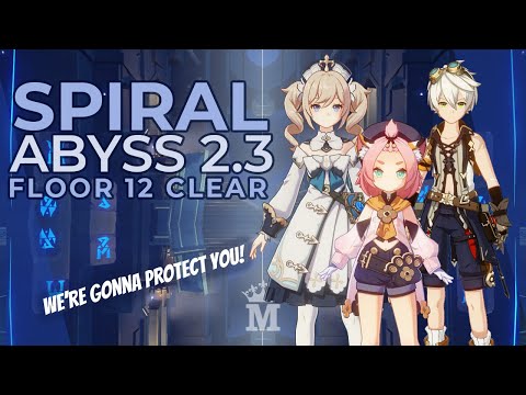Version 2.3 Spiral Abyss - Floor 12 full-clear with tips - Genshin Impact