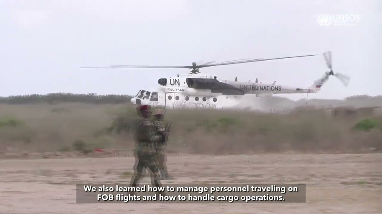 Lt. Hussein Osoble - Somali National Armed Forces (SNAF), Communications Department in Mogadishu