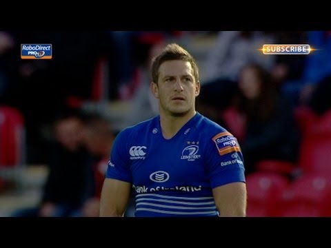 Jimmy Gopperth Penalty brings Leinster closer - Scarlets v Leinster 6th Sept 2013