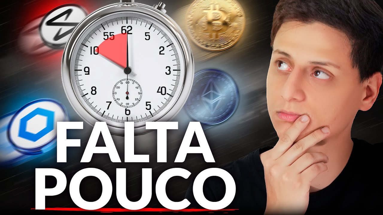 VOCÊ TEM POUCO TEMPO PARA SE PREPARAR! CRIPTO SUBIRÁ LOGO