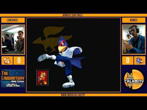 SALT #87  Bones Falco vs Liberace Fox   Winners Semi Finals   SSBM Singles