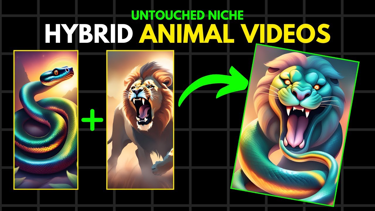 How To Create Hybrid AI Animal Videos For Youtube Automation