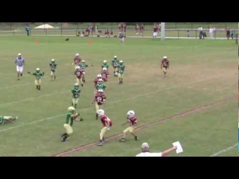 Hunter Waldrop pass to Caleb Archer 2012 Buford Wolves vs Brookwood