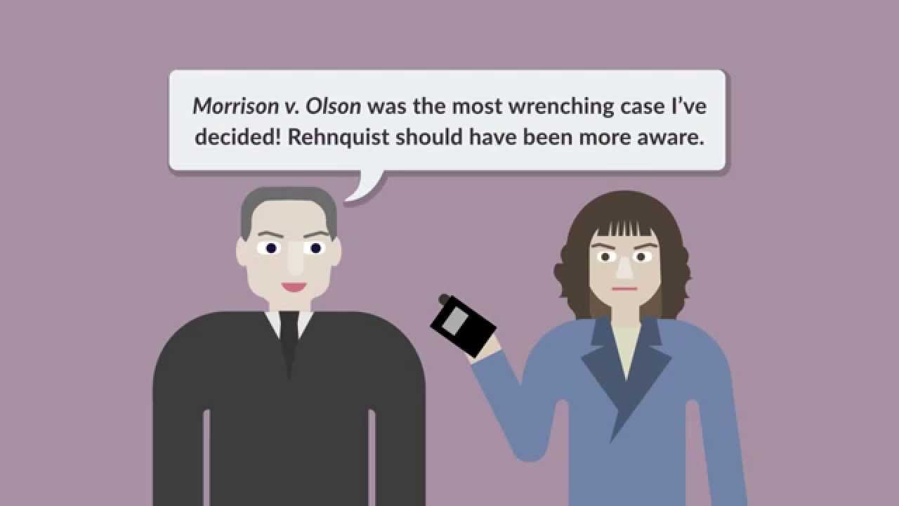 Morrison v. Olson Case Brief Summary | Law Case Explained - YouTube