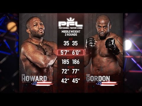 John Howard vs Eddie Gordon Full Fight | PFL 10 2018 Playoffs