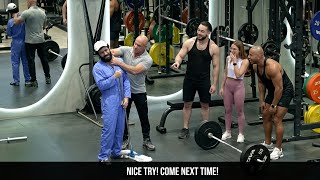 Bodybuilder reaction after this happened//Anatoly gym prank MQDEFAULT Thumbnail