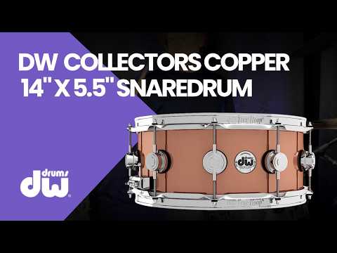 DW Collector’s Copper 14” x 6,5” Snare image 8