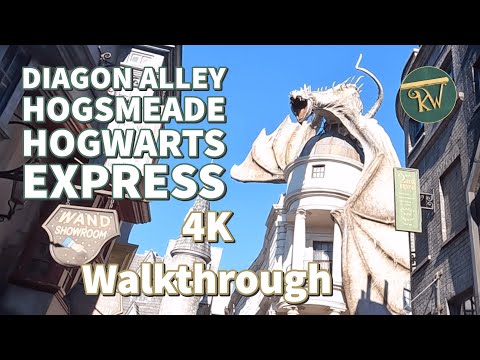 HOGWARTS EXPRESS Full Experience - Diagon Alley to Hogsmeade - Universal Studios