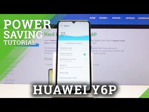 How to Activate Power Saving Mode in Huawei Y6P – Extend Battery Life