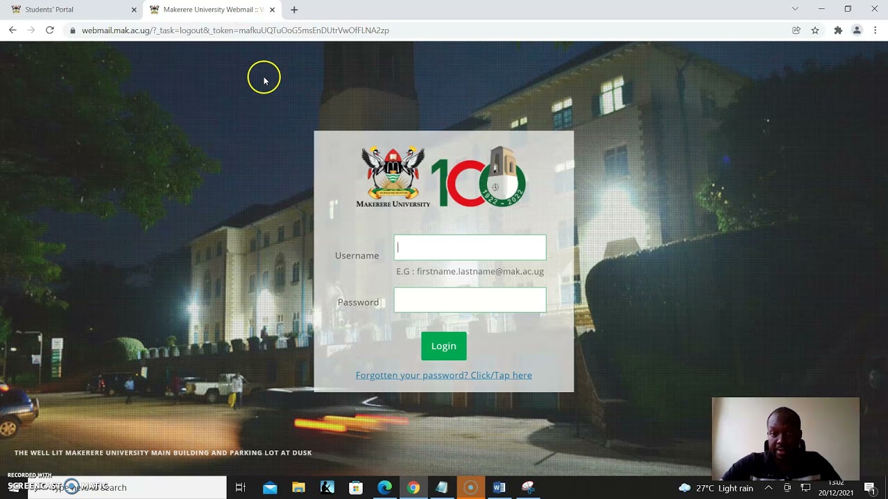 How To Activate Your Mak Student's Portal(ACMIS) #ACMIS #MakStudentPortal