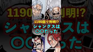【ワンピース】1190話で判明！ロジャー海賊団やシャンクスが“ルフィを待つ理由” ※最新話ネタバレ注意 #ワンピース #onepiece #考察