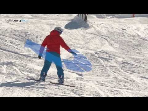 Snowboarden lernen - Driftschwung mit Gewichtsverlagerung