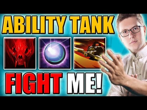Ultra Durable Tank - FIGHT ME [8 sec CD Enrage] Counter Helix + Dispersion | Dota 2 Ability Draft