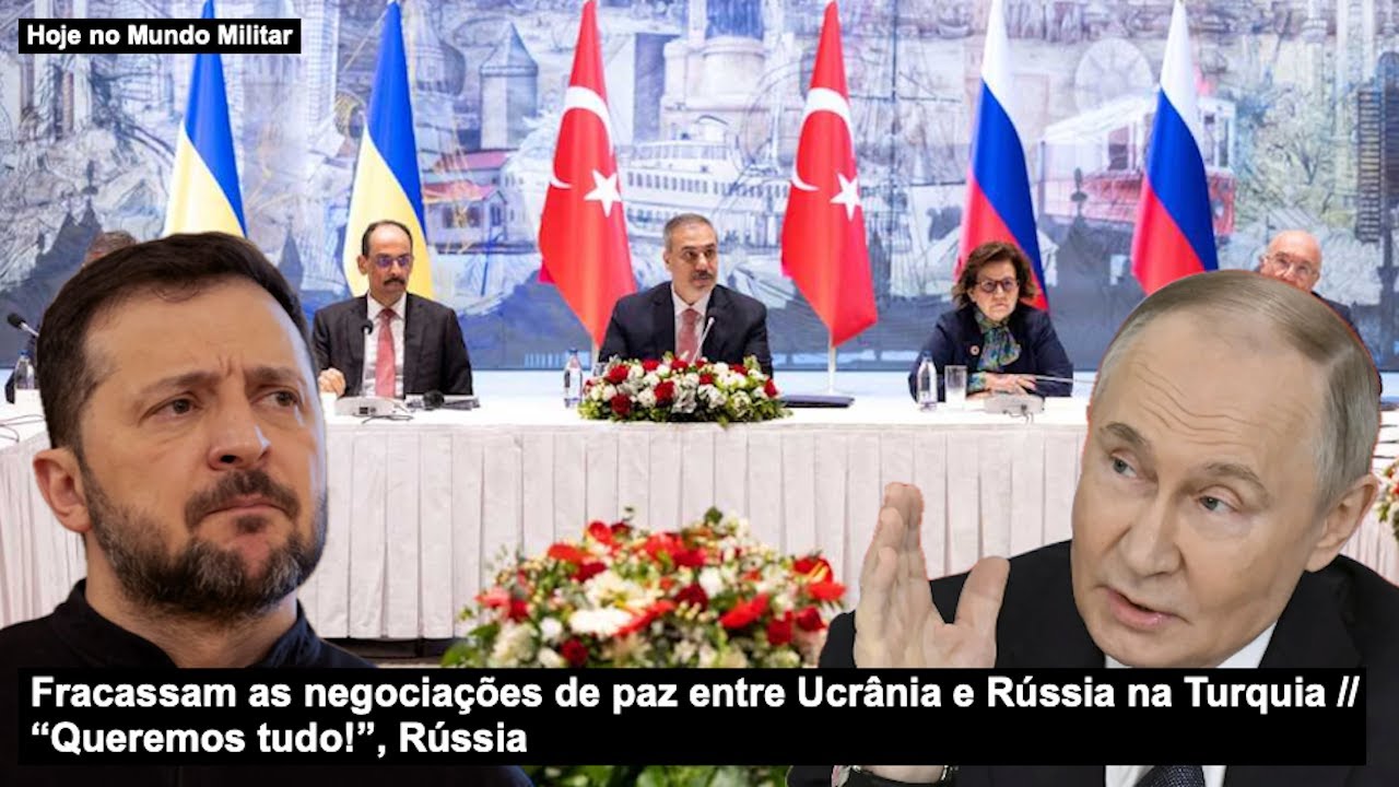Ukraine-Russia peace talks fail in Türkiye – “We want everything!”, Russia