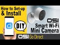 OSI Go Direct S Smart Wifi Mini Camera Set Up Model OSI CAM IM01