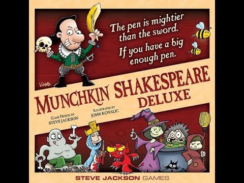 Bower's Game Corner: Munchkin Shakespeare Review