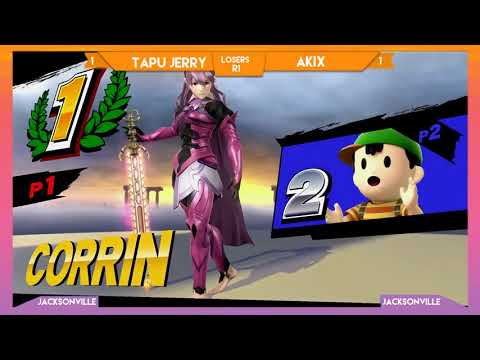 Jacksonville Smash 4 Weekly 7/5/18: Tapu Jerry(Corrin) vs. AkiX(Ness) Confusion Set