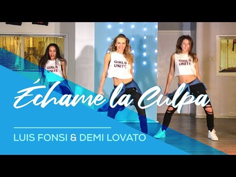 Échame La Culpa - Luis Fonsi - Demi Lovato - Easy Fitness Dance Choreography - Zumba - Coreografia
