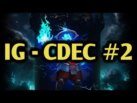 IG( Invictus Gaming) vs CDEC Highlights Game 2 ECL 2015