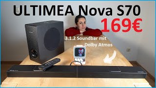 ULTIMEA Nova S70 3.1.2 im Test: Die beste Dolby Atmos Soundbar für unter 170€? /Moschuss.de