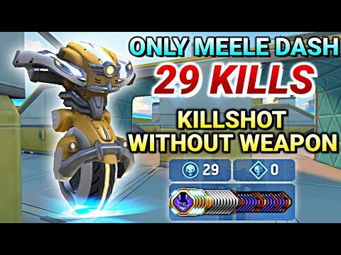 29 Kills - Killshot Without Weapons - Godlike, Nemesis - Mech Arena Robot Showdown - No Weapon