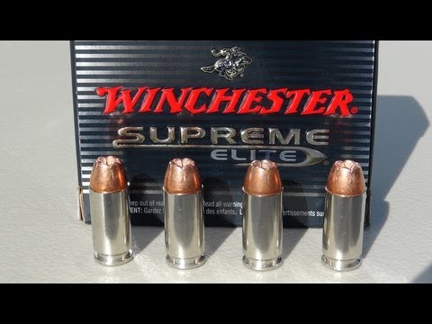 .40 Winchester Bonded PDX1 165 gr Ammo Gel Test