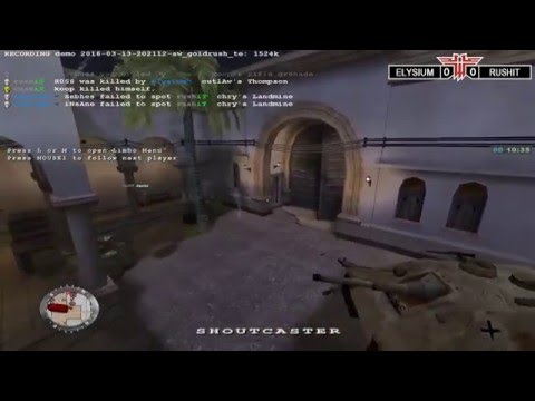 ET - ELYSIUM vs. RUSHIT, Trickjump Anniversary Cup - Lower Bracket Final [Enemy Territory]