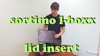 sortimo l-boxx lid insert