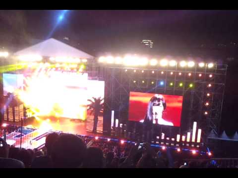 130309 (FANCAM) Eru & Hyorin (SISTAR) - Kemesraan
