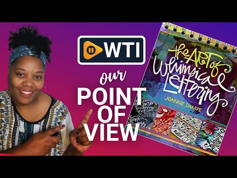 The Art of Whimsical Lettering Book - WTI product video review