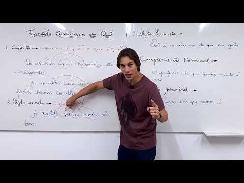 Funções Sintáticas do QUÊ