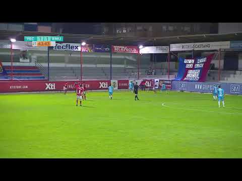 El gol de la victoria de Víctor Curto en Yecla 1-2