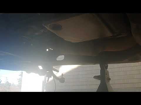 How to remove Chevy TrailBlazer Front Driveshaft without removing crossmember
