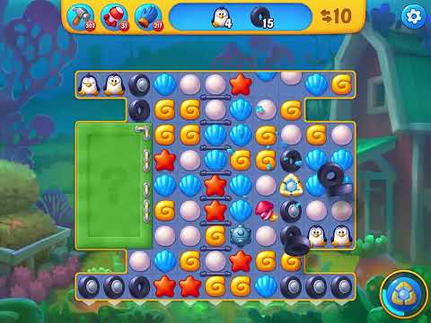 Fishdom level 4890 no boosters フィッシュダム ノーマル [Friend's]