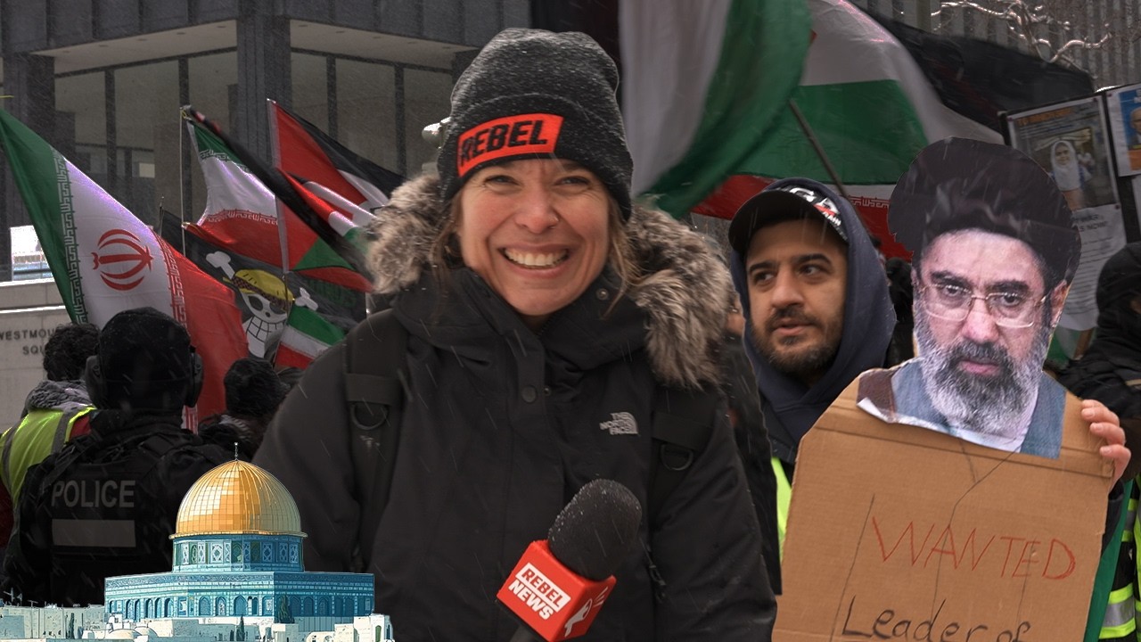 CLASH at the Al-Quds Terrorist Celebration in Montreal